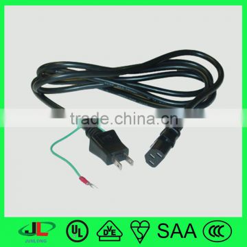 Rohs high quality PSE approval 2 pin grounded electric plug ,C13 female plug electric plug