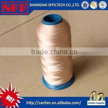 Industry high quality sewing thread acid resistant fiberglass sewing thread