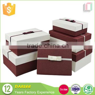 different sized cheap empty cardboard cookie gift boxes