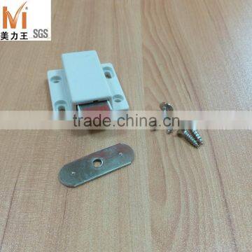 white color magnetic door catch for cabinet door