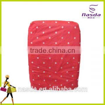 non woven fabric for luggage cover with logo,pink color suitcase cover packaging bags,wholesale non woven luggage cover