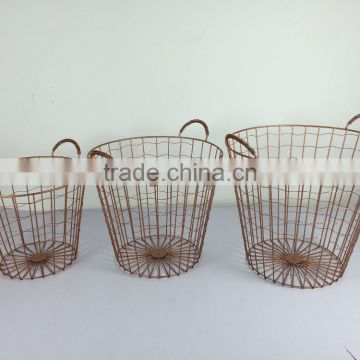 3 pcs wire basket set