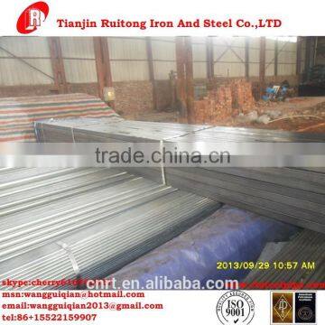 bs1387-85 erw square steel pipe with export packing