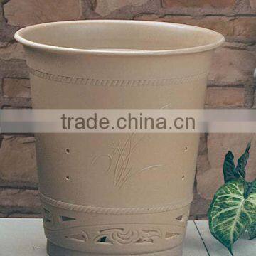 plastic garden pot