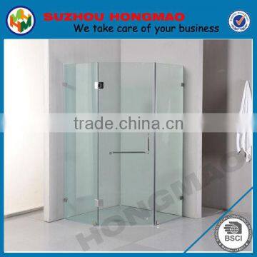 10mm glass Australian standard Diamond fiberglass shower enclosures