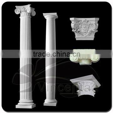 High Quality Antique Marble Column pedestal with High Quality