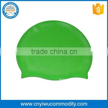 eco-friendly fashion silicone adult swim caps with custom printing logo