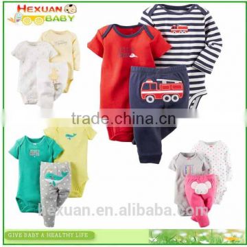 100% cotton organic cotton baby rompers wholesale baby clothes
