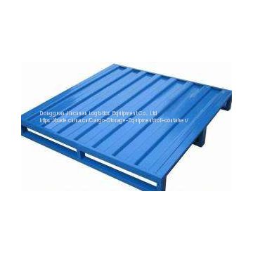 Blue Warehouse Cargo Stainless Steel Pallet Racking Single Faced