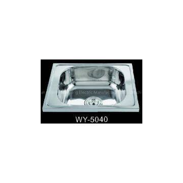 China Factory Suppy Stainless Steel Kitchen Sink WY-5040