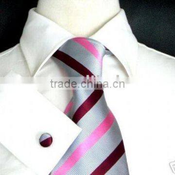 100% Yarn-dyed Jacquard Polyester Necktie