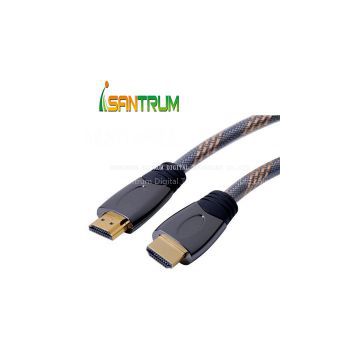 HDMI AM to AM Cable, Supports 3-D, Metal Plug,2160P golden-plated Connector For 2.0V HDMI Cable