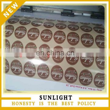 China manufacturer wholesale full color self adhesive custom label sticker