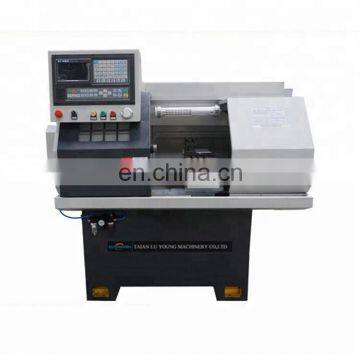 CK0640 horizontal cnc auto bar feeding machine working