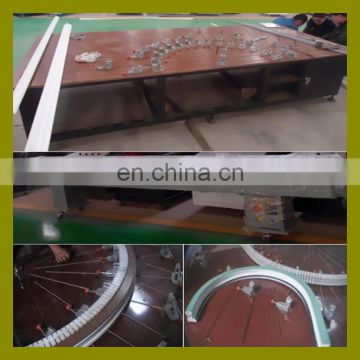 China precision PVC arch bending machine for PVC window door production line
