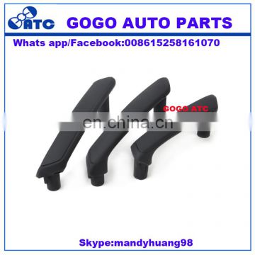 Black Color F-R Interior Door Pull Grab Handle With Trim Cover 3B0 867 172 3B0 867 180A for vw
