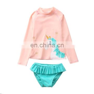 Baby Summer Unicorn Swimsuit Set Bathing Suit Swimwear