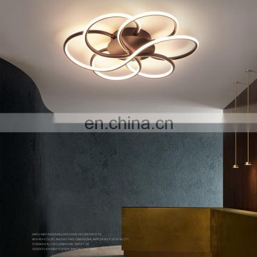 2020 zhongshan guzhen petal shade  decoration Acrylic  ceiling lamp for indoor