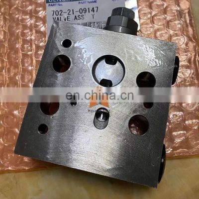 702-21-09147 702-21-55100  Excavator valve assy  for PC200-6 hydraulic Control Valve block