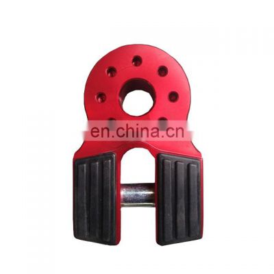 15 T Shackle Mount with Pin & Rubber Guard for Winch Lines