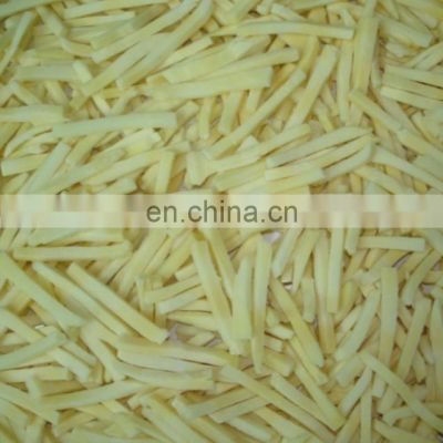 Chinese natural healthy food low price IQF frozen bamboo shoot slice/strip