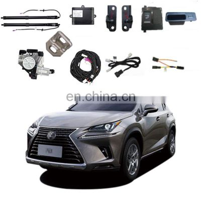 Automobile electric tailgate dual power lifter key remote switch door foot sensor switch rear tailgate For lexus nx