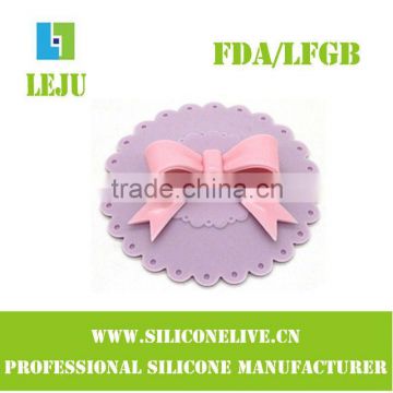OEM cute folding silicone cup cover