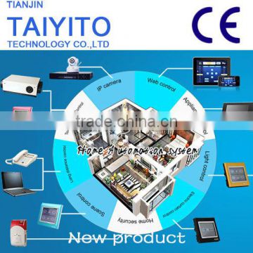 CE Approved smart home automation system 10 Year domotique wireless smart home brushed metal Zigbee HA smart home automation