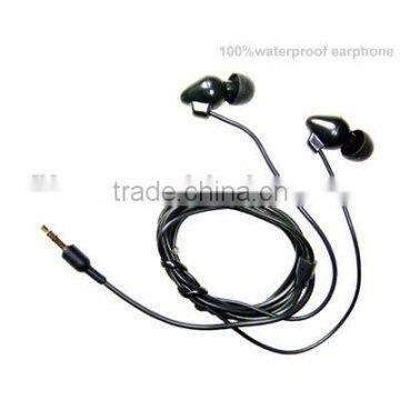 waterproof headphone for mp3/mp4,waterproof earphone