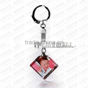 SK-11 linglong series sublimation crystal keychain gift