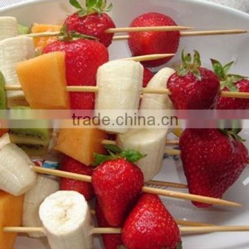 Zhi Tong factory supply food grade bbq bamboo teppo skewer with haddles