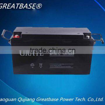 AGM deep cycle battery 12V150AH for Alarm & Firefighting System