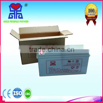 Deep cycle gel battery 12V120AH used for solar system