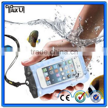 Hot sell mobile phone pvc waterproof bag for iphone