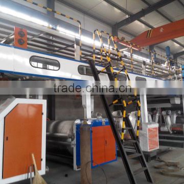 3 ply 1600mm corrugated paperboard making production line in DongGuang