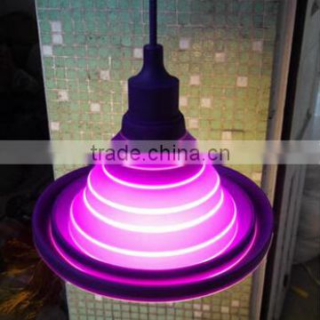 Fuzhou lighting Silicone big pendant lamps for modern home decor