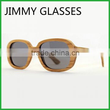 JM431 Hot New Custom Laser Logo CE Polarized Wood Sunglasses Hinges