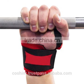 Wrist Wraps Ci-2503-14 In Red And Black Neoprene
