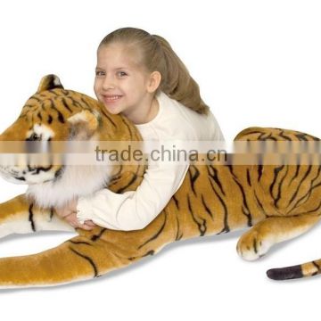 Giant jungle stuffed tiger animal plush toys