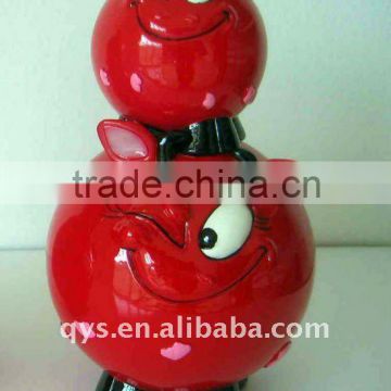 double layers coin bank