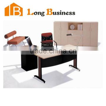 LB-JL7026 New design Metal Leg modern design good quality office desk for office