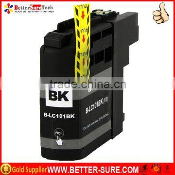 Premium LC101 BK for brother compatible ink cartridge LC101XL with original printing performance