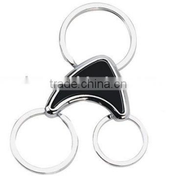 Three Ring Metal Key chains, Three Ring Shape Key chains, Three Ring Key chains