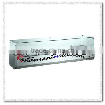 R240 Static Cooling Counter Top Cabinet Front Refrigerator