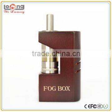 Yiloong 2015 atomizer wood box modPlume Veil the fog box mod as good as chimera wood box mod