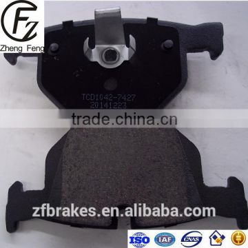 D1042 Auto mobile brake piece 34216763 non-as bestos brake pads China's most professional truck High quality brake pad