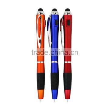 2016 wholesale plastic pen and touch pen High-end design as office use & gifts