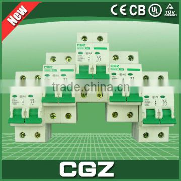 2015 automatic hot sale 63 amp rccb white types of 2 pole circuit breaker