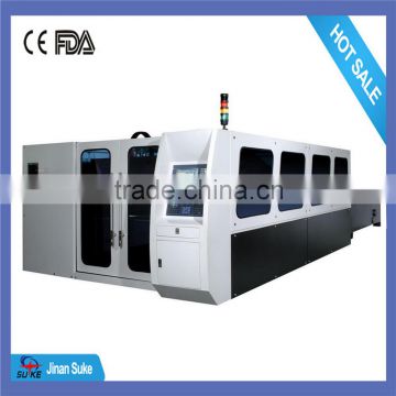 Full-closed 500w fiber sheet metal laser cutting machine