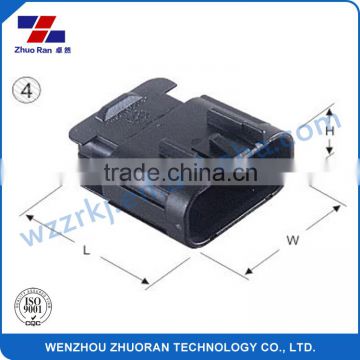 Plastic black waterproof 10 pin male connector 15326847 for electrical equipment, automotive application